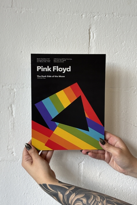 Cuadro Dark side of the moon 19x25 - comprar online