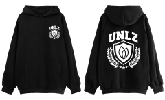 UNLZ (buzo negro con capucha)