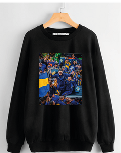 buzo Riquelme está feliz