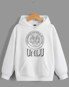 UNLU (BUZO CON CAPUCHA CRUDO)