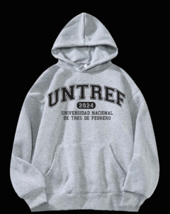 UNTREF (BUZO GRIS CON CAPUCHA)