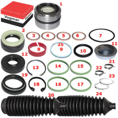 Reparo caixa direcao hidraulica Vectra 1997/2005 Caixa marca DHB - comprar online