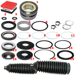 Reparo caixa direcao hidraulica Astra 2004/2011 - comprar online
