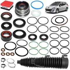 Reparo caixa direcao hidraulica Peugeot 207 2009/2015