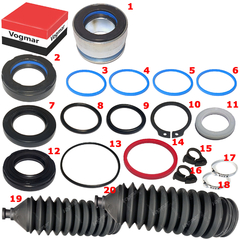 Reparo caixa direcao hidraulica Megane 2001/2005 - comprar online