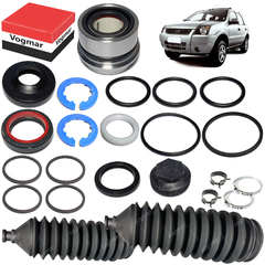 Reparo caixa direcao hidraulica Ecosport 2008/2012 Caixa marca TRW (Cremalheira Ø 23mm)