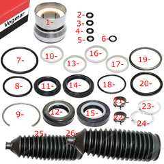 Reparo caixa direcao hidraulica New Beetle 1999/2010 - comprar online