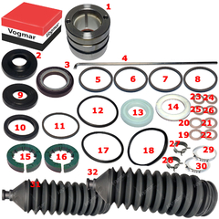 Reparo caixa direcao hidraulica Fiat Coupe 1995/1997 - comprar online