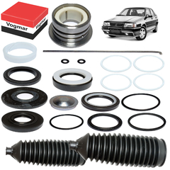 Reparo caixa direcao hidraulica Tempra 1992/1999 Caixa marca DHB - Cremalheira Ø 25mm