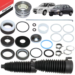 Reparo caixa direcao hidraulica Prisma 2010/2012 Caixa marca DHB - Cremalheira Ø 22mm