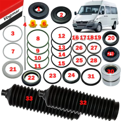 Reparo caixa direcao Sprinter 1997/2011 - comprar online