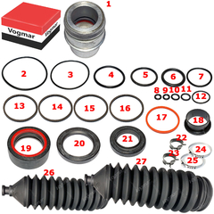 Reparo caixa direcao hidraulica Passat 2006/2010 - comprar online
