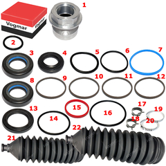 Reparo caixa direcao hidraulica Honda CRV 2000/2001 - comprar online