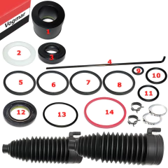 Reparo caixa direcao hidraulica PT Cruiser 2001/2010 - comprar online