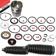 Reparo caixa direcao hidraulica Bongo K2500 2013/2022 - comprar online