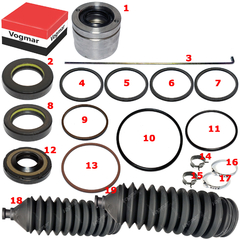 Reparo caixa direcao hidraulica Omega Australiano 1999/2006 - comprar online