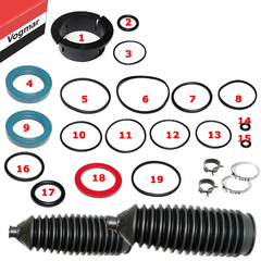 Reparo caixa direcao hidraulica Caravelle 1998/2000 Eurovan 1998/2000 - comprar online