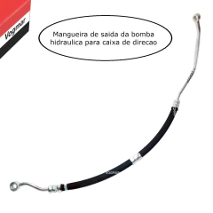 Mangueira pressao direcao hidraulica Gol G3 G4 1.6 1.8 2.0 2000/2014 - Vogmar Peças Automotivas