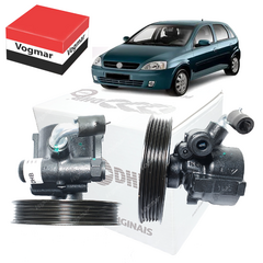 Bomba direcao hidraulica Corsa (Frente Montana) 2002/2005 - comprar online