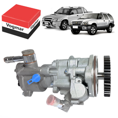 Bomba direcao hidraulica e vacuo Blazer S10 2.8 2002/2002 Motor 2.8 Engrenagem maciça na internet