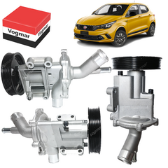 Bomba direcao hidraulica Argo 2018/2021 Motor 1.8 16V Etorq - Vogmar Peças Automotivas