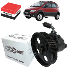 Bomba direcao hidraulica Idea 1.8 8V 2006/2010