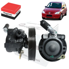 Bomba direcao hidraulica Celta 2010/2016 Polia 6PK na internet