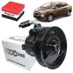 Bomba direcao hidraulica Prisma 1.4 2013/2016