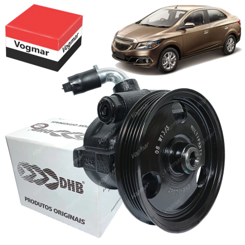 Bomba direcao hidraulica Prisma 1.4 2013/2016