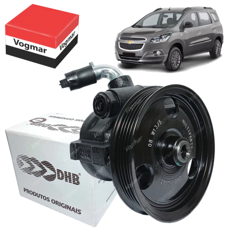 Bomba direcao hidraulica Spin 2013/2016 Coma Polia 5PK