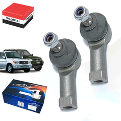 Par Terminal direcao Pajero TR4 2003/2015 Pajero io 1999/2002