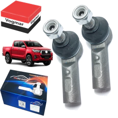 Par Terminal Direcao Toyota Hilux SW4 2016/2025