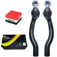 Par Terminal Direcao Nissan Frontier 2.5 2006/2007 Motor 2.5