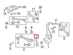 Par Pivo Inferior Audi A5 2012/2021 - comprar online