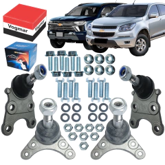 Kit Pivo Suspensao Inferior e Superior S10 2017/2025