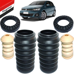 Kit Batente Coifa Calço Traseiro Gol G7 2016/2018