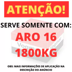 Par Pivo Peugeot Boxer Aro 16 1800kg 2002/2017 - comprar online