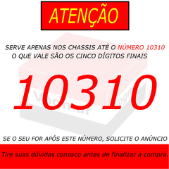 Barra axial terminal coifa C4 Hatch 2009/2014 Até Chassis 10310 Terminal curvo - comprar online