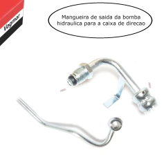 Mangueira Pressao Direcao Hidraulica Strada 1999/2004 Motor 1.5 - Vogmar Peças Automotivas
