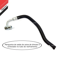 Mangueira Retorno Direcao Hidraulica Idea 2006/2016 Motor 1.8 (Lado Caixa)
