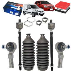 Barra axial terminal coifa Clio 2000/2016 Kangoo 2000/2018 Caixa hidraulica