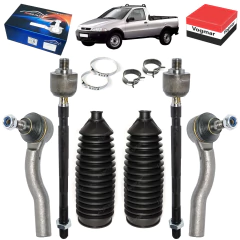 Barra axial terminal coifa Strada 1999/2012 Direcao mecanica