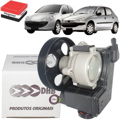 Bomba direcao hidraulica Peugeot 206 1.4 1.6 1999/2008