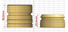 Reparo caixa direcao hidraulica Chery QQ 2011/2015 Bucha Longa - comprar online