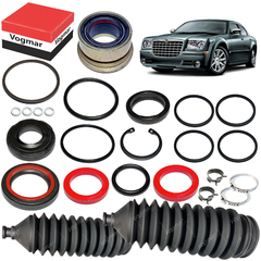 Reparo caixa direcao hidraulica Chrysler 300C 2005/2010