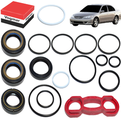 Reparo caixa direcao hidraulica Civic 2001/2006 - comprar online