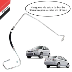 Imagem do Mangueira pressao direcao hidraulica Fiesta Rocam Motor Flex 2005/2014
