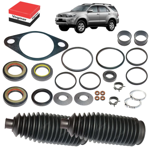 Reparo caixa direcao hidraulica Hilux Pick-up CD CS 2006/2015