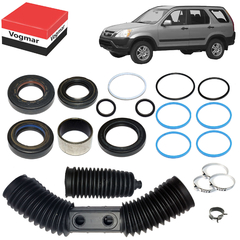 Reparo caixa direcao hidraulica Honda CRV 2002/2006