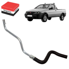 Mangueira retorno direcao hidraulica Strada 1.5 1.6 1999/2004 (Lado Reservatorio)